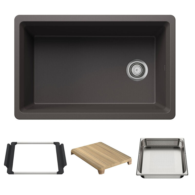 30" X 19-1/2" Undermount WorkStation Sink