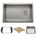 30" X 19-1/2" Undermount WorkStation Sink-1