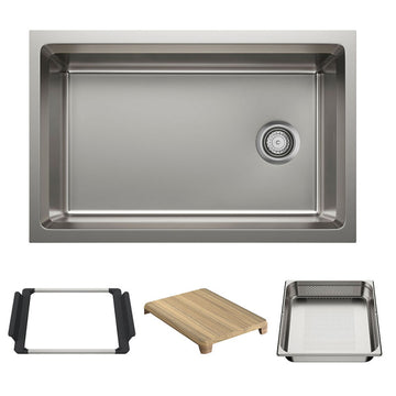 30" X 19-1/2" Undermount WorkStation Sink