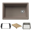 30" X 19-1/2" Undermount WorkStation Sink-5