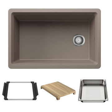 30" X 19-1/2" Undermount WorkStation Sink