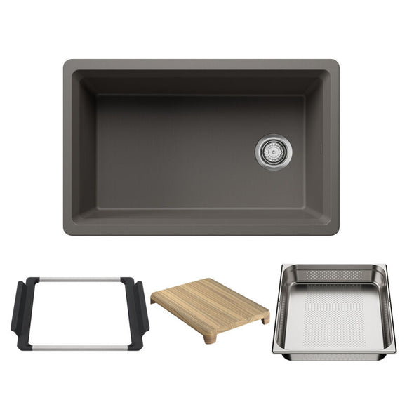 30" X 19-1/2" Undermount WorkStation Sink