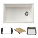 30" X 19-1/2" Undermount WorkStation Sink-9
