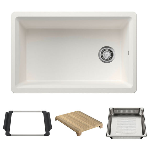 30" X 19-1/2" Undermount WorkStation Sink