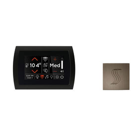 PerfectSteam Signatouch Recessed Controller with Square Steam Head - 0