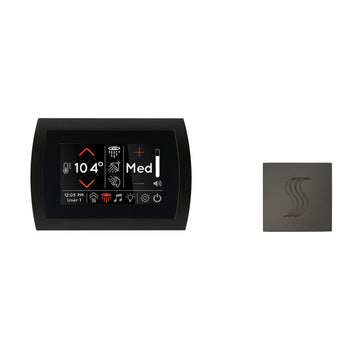 PerfectSteam Signatouch Recessed Controller with Square Steam Head - 0