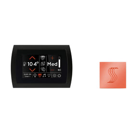 PerfectSteam Signatouch Recessed Controller with Square Steam Head - 0