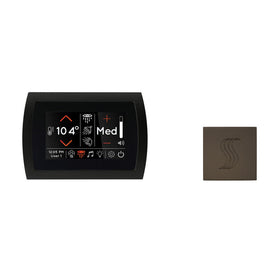 PerfectSteam Signatouch Recessed Controller with Square Steam Head - 0