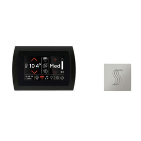 PerfectSteam Signatouch Recessed Controller with Square Steam Head - 0