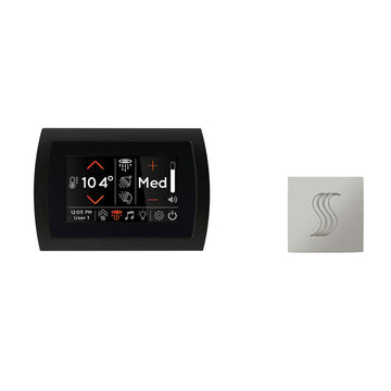 PerfectSteam Signatouch Recessed Controller with Square Steam Head