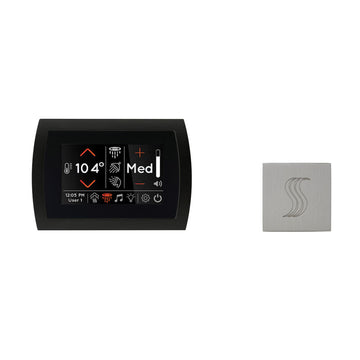 PerfectSteam Signatouch Recessed Controller with Square Steam Head