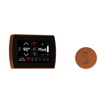 PerfectSteam Signatouch Wall Mount Controller with Round Steam Head - 0