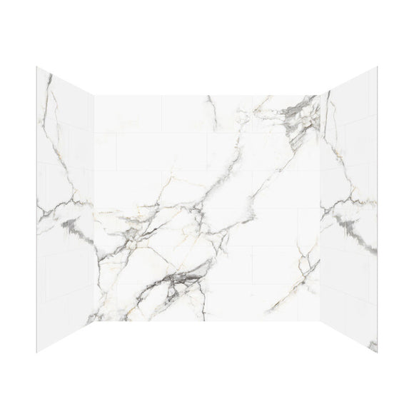 60" X 32" ALCOVE TUB WALL KIT