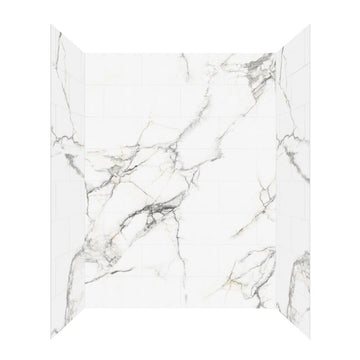 60" X 32" ALCOVE SHOWER WALL KIT