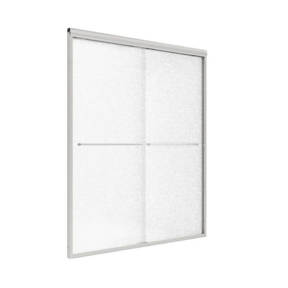 42" to 46" x 70" Minimalist Frameless Sliding Shower Door