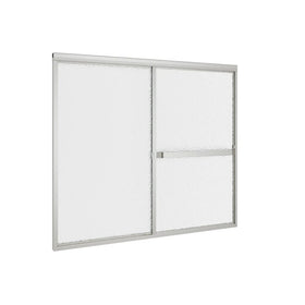 60" X 55" FRAMED SLIDING TUB DOOR