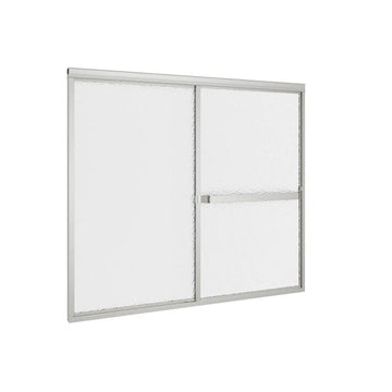 60" X 55" FRAMED SLIDING TUB DOOR