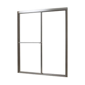 40" to 44" x 66" Sophisticated Framed Sliding Shower Door - 0