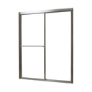56" to 60" x 70" Sophisticated Framed Sliding Shower Door-3