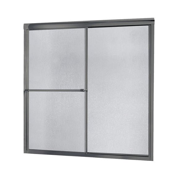 60" X 58" FRAMED SLIDING TUB DOOR
