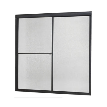 60" X 58" FRAMED SLIDING TUB DOOR