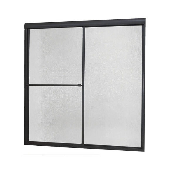 60" X 58" FRAMED SLIDING TUB DOOR
