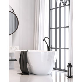 Feliciana® Gloss Finish Freestanding Tub - 0
