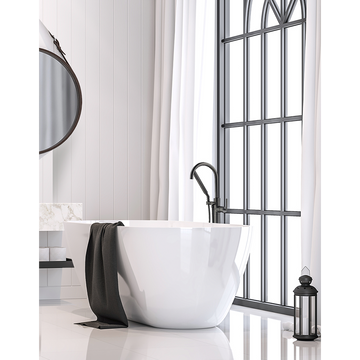 Feliciana® Gloss Finish Freestanding Tub - 0