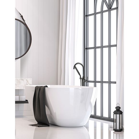 Feliciana® Gloss Finish Freestanding Tub