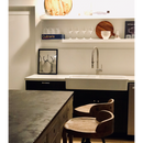 33 X 19" Double Bowl 60/40 Offset Low Divide Apron Front-9