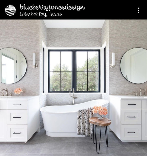 Obrelo® Gloss Finish Freestanding Tub