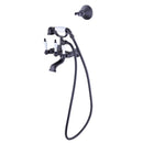 Elegant Wall or Deck Mount Tub Filler Trim Kit with Handshower-6