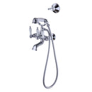Elegant Wall or Deck Mount Tub Filler Trim Kit with Handshower-6