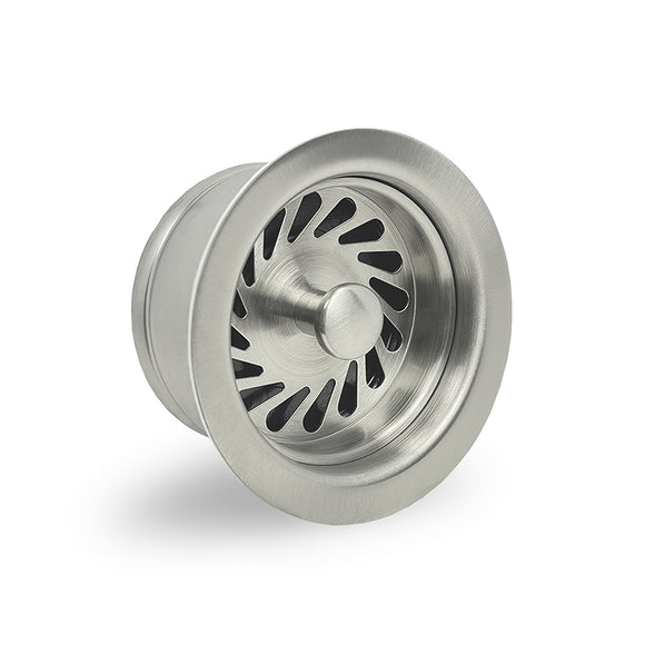 ISE Metal Disposal Flange with Strainer/Stopper