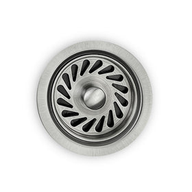 ISE Metal Disposal Flange with Strainer/Stopper - 0