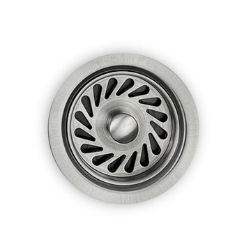 ISE Metal Disposal Flange with Strainer/Stopper - 0