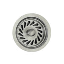 ISE Metal Disposal Flange with Strainer/Stopper-2