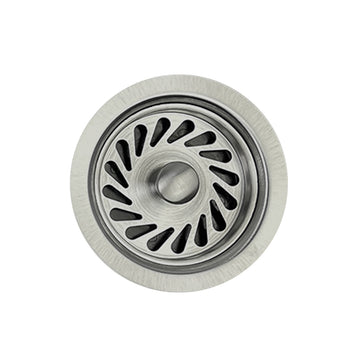 ISE Metal Disposal Flange with Strainer/Stopper - 0