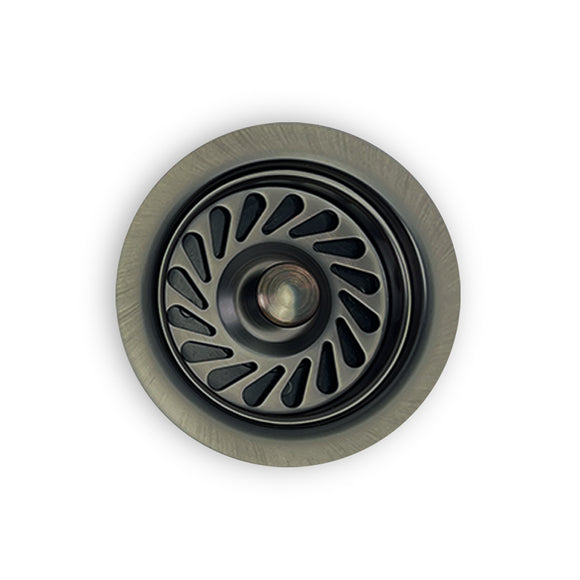 ISE Metal Disposal Flange with Strainer/Stopper