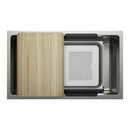 33" X 19-1/2" Undermount WorkStation Sink-2