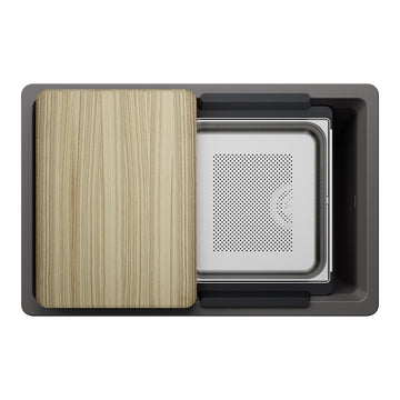 30" X 19-1/2" Undermount WorkStation Sink - 0