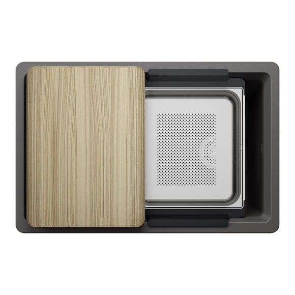 30" X 19-1/2" Undermount WorkStation Sink