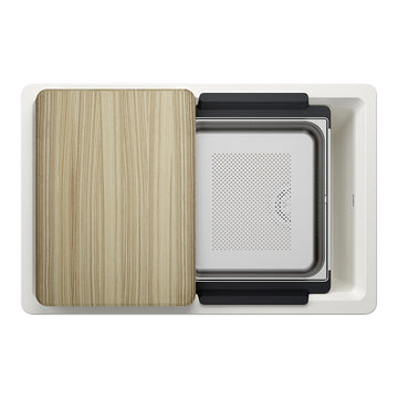 30" X 19-1/2" Undermount WorkStation Sink - 0