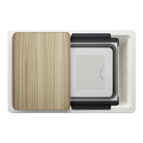 30" X 19-1/2" Undermount WorkStation Sink