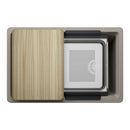 30" X 19-1/2" Undermount WorkStation Sink-2