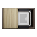 30" X 19-1/2" Undermount WorkStation Sink-2