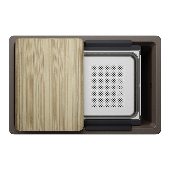 30" X 19-1/2" Undermount WorkStation Sink