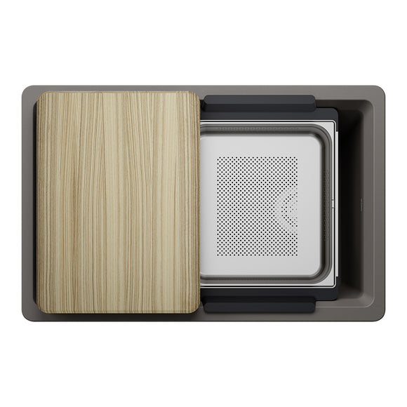 30" X 19-1/2" Undermount WorkStation Sink