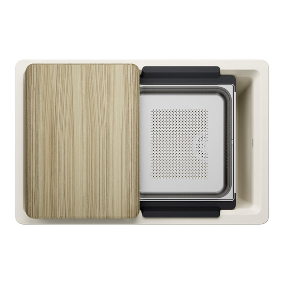 30" X 19-1/2" Undermount WorkStation Sink