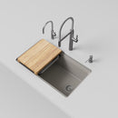 33" X 19-1/2" Undermount WorkStation Sink-3